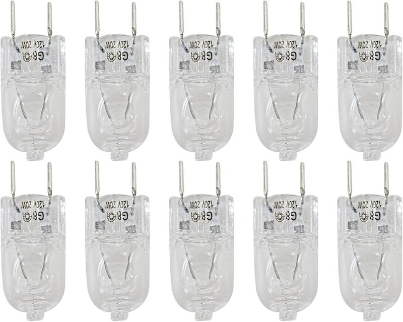 G8 120V 20W Halogen Bulb 10 Pack Universal Replacement For GE Kenmore Maytag Stove Range Microwave Oven - Image 1
